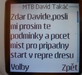 Podivn� chov�n� repre tren�ra
